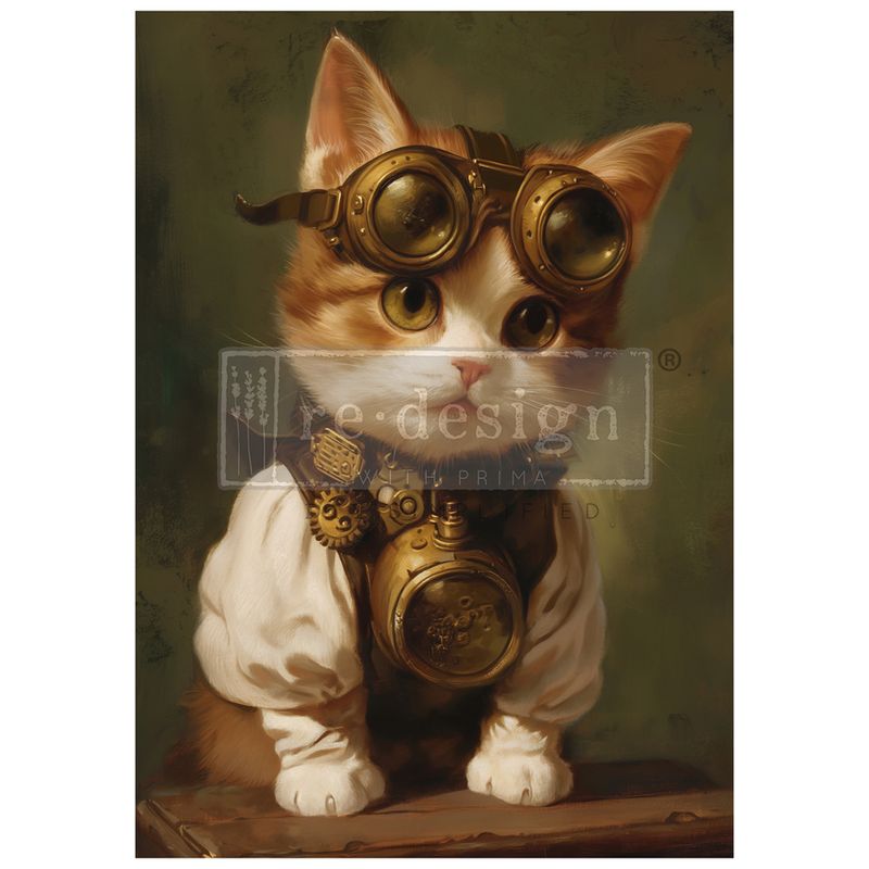 Clockwork Kitty - Re-Design With Prima