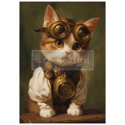 Clockwork Kitty - Re-Design With Prima