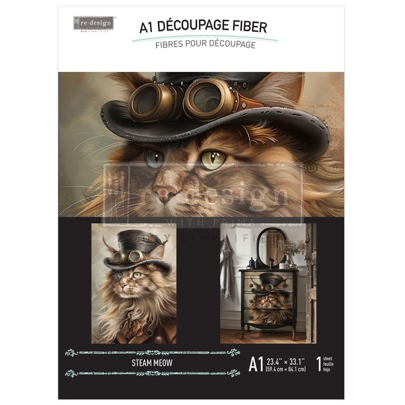 Steammeow - Re-Design With Prima