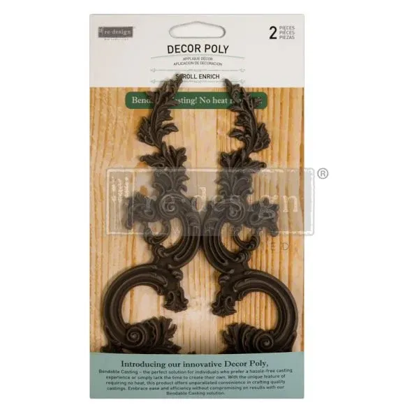 Decor Poly - Scroll Enrich - Re-Design With Prima