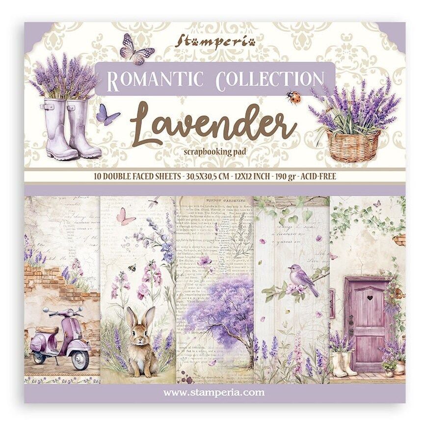 Lavender 12x12 - Stamperia