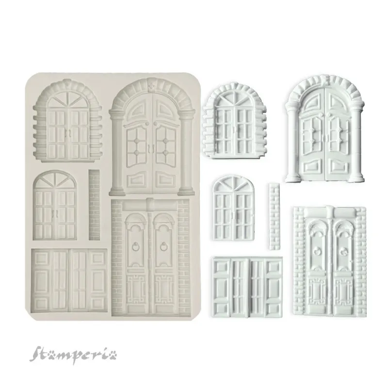 Lavender A5 Silicone Mold - Stamperia - Romantic Collection