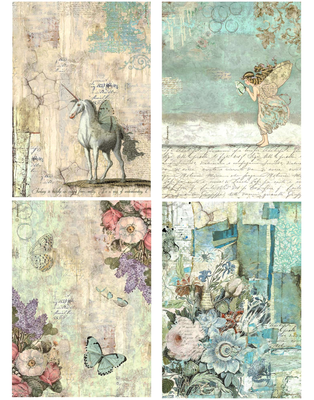 Wonderland A4 - Stamperia