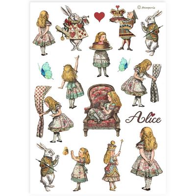 Alice Elements A4 - Stamperia