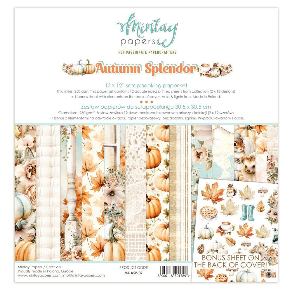 Autumn Splendor 12x12 - Mintay Papers