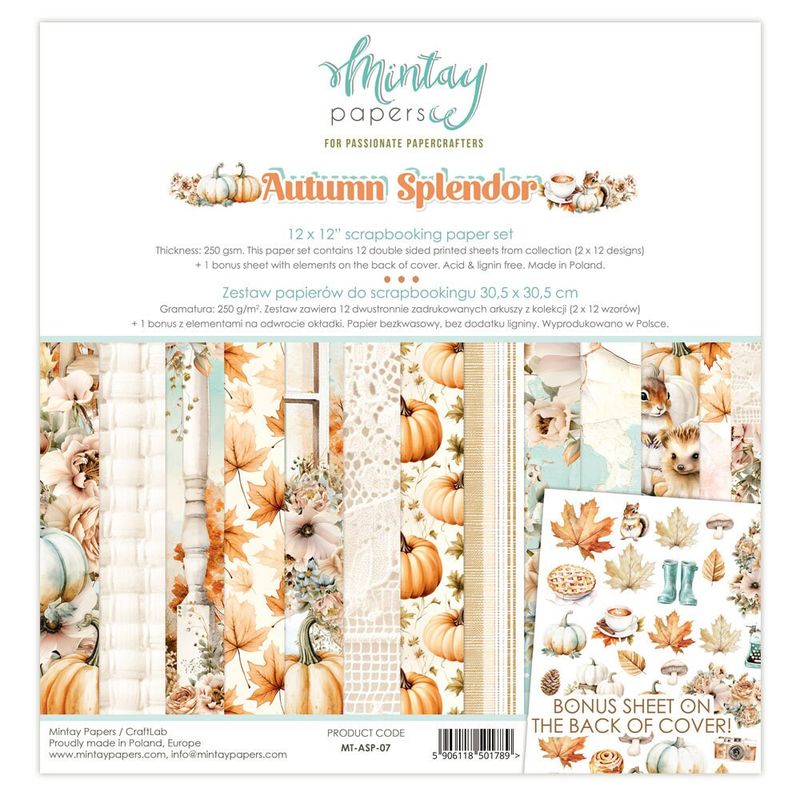 Autumn Splendor 12x12 - Mintay Papers