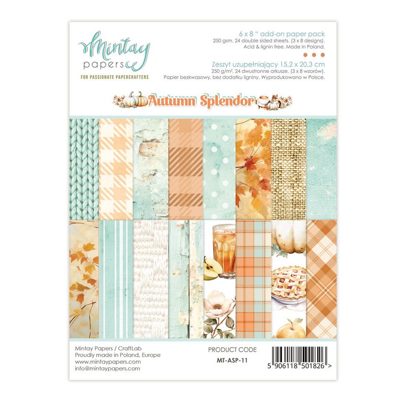 Autumn Splendor 6x8 - Mintay Papers
