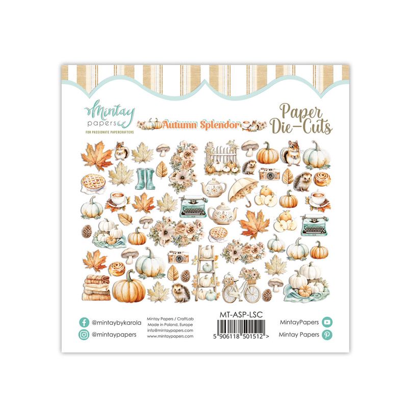 Autumn Splendor Die Cuts - Mintay Papers