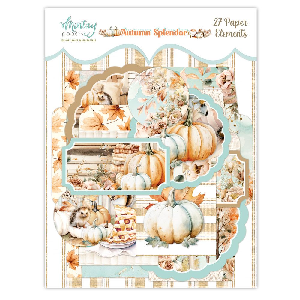 Autumn Splendor Paper Elements - Mintay Papers