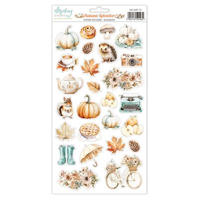 Autumn Splendor Elements Stickers - Mintay Papers