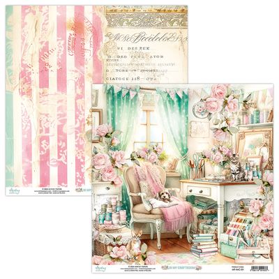 In My Craftroom 12x12 - Mintay Papers