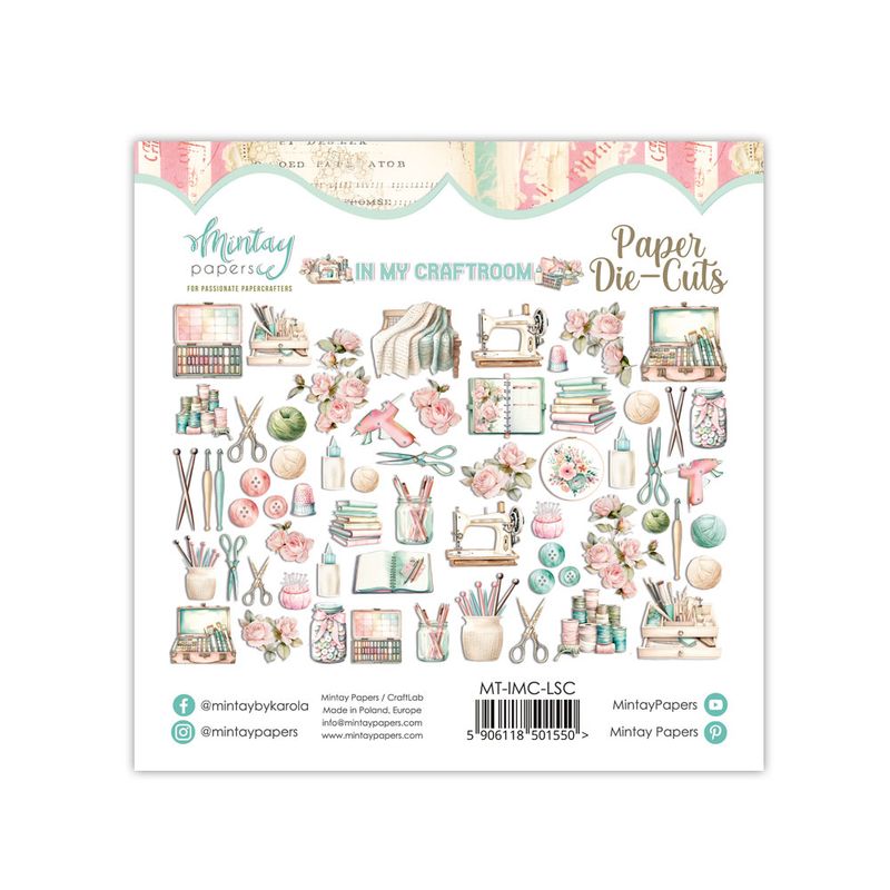 In My Craftroom Die Cuts - Mintay Papers