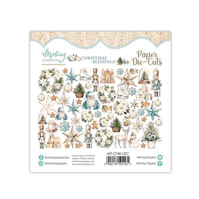 Christmas Blessings Die Cuts - Mintay Papers