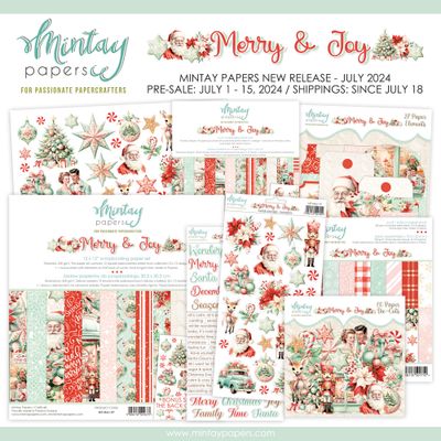 Merry &amp; Joy - Mintay Papers