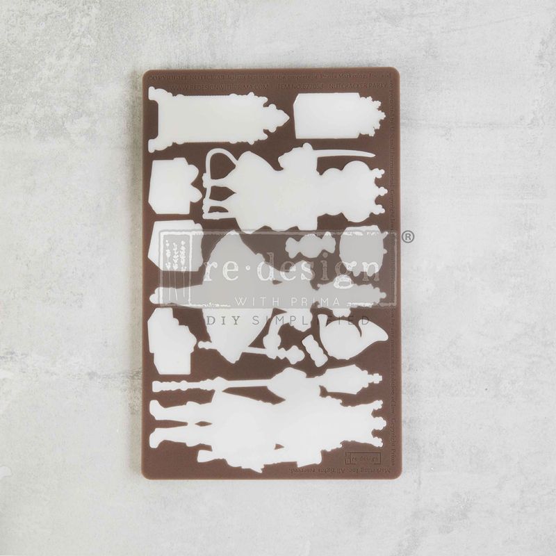 Nutcracker Party Mould - Re-Design With Prima