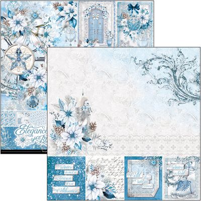 Elegance of Blue 12x12 - Ciao Bella