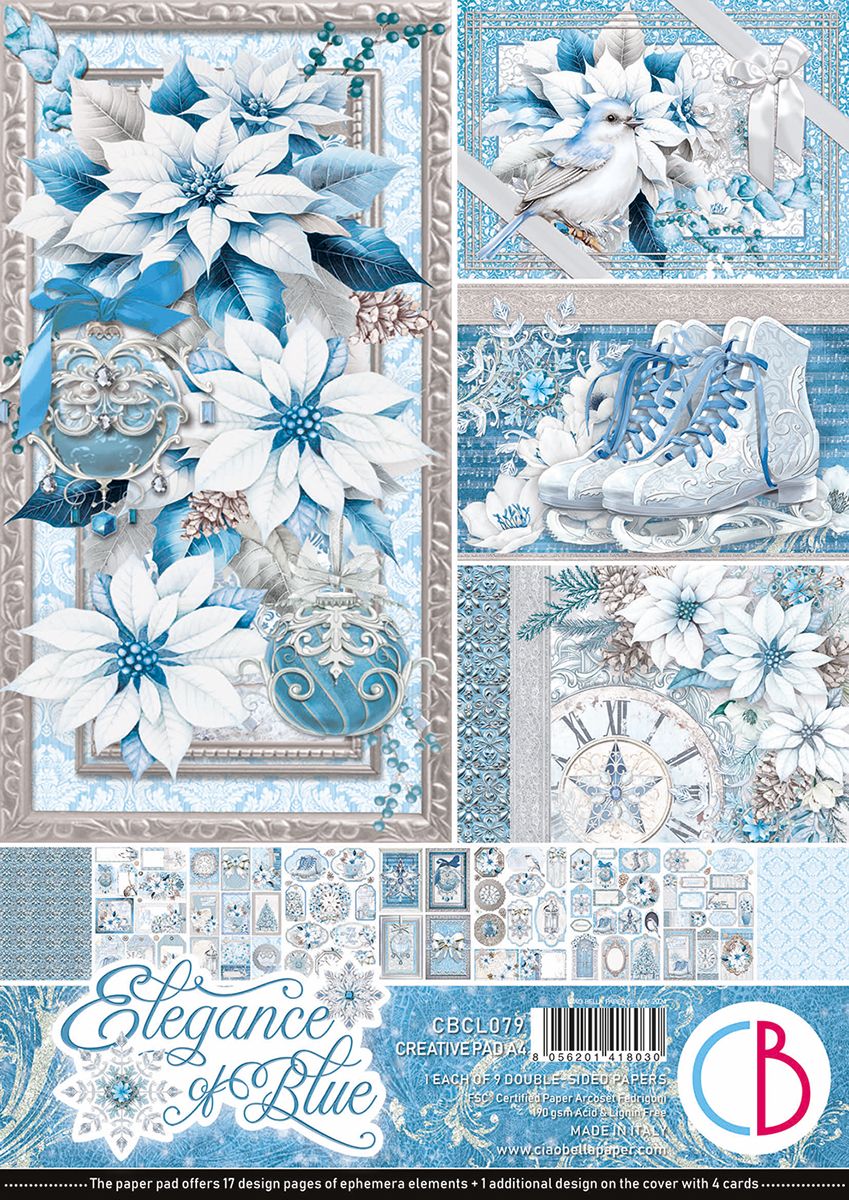 Elegance of Blue A4 - Ciao Bella