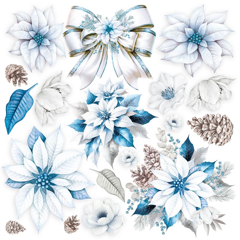 Elegance of Blue 6x6 Vellum - Ciao Bella