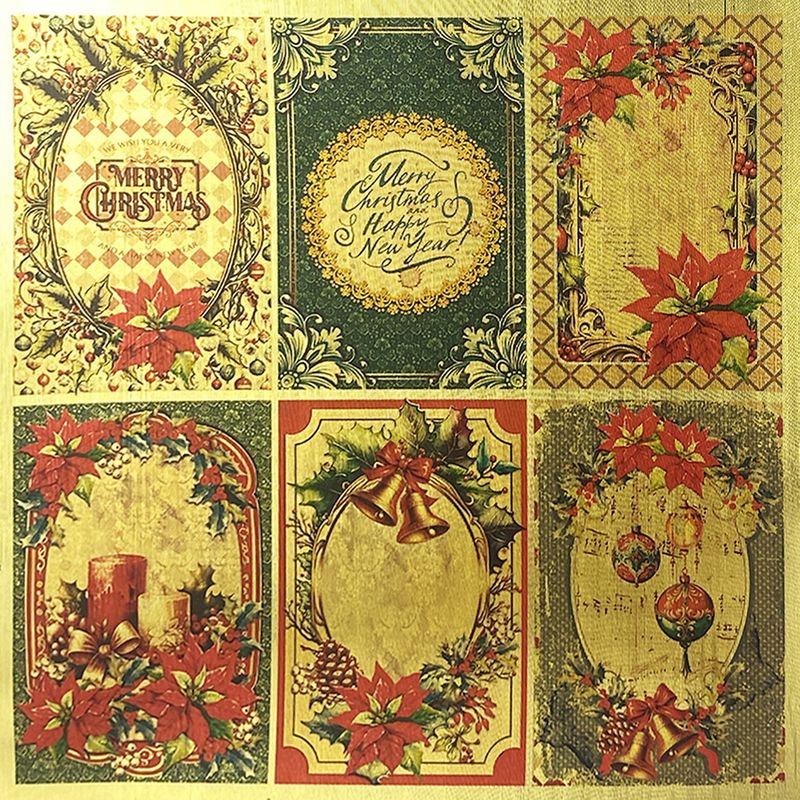 The Nutcracker 6x6 Deluxe Gold Paper - Ciao Bella