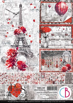 Paris Je t&#39;aime A4 - Ciao Bella