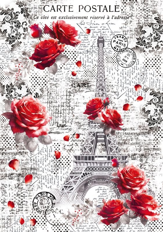 Paris Je t'aime Vellum A4 - Ciao Bella