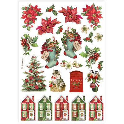 Classic Christmas A4 - Stamperia
