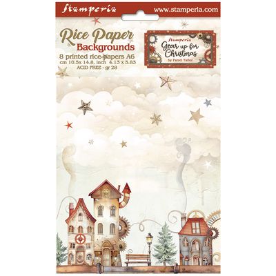 Gear up for Christmas Selection 8pk A6 - Stamperia