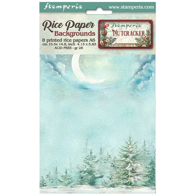 The Nutcracker Selection 8pk A6 - Stamperia