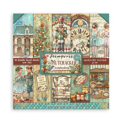 The Nutcracker 8x8 - Stamperia