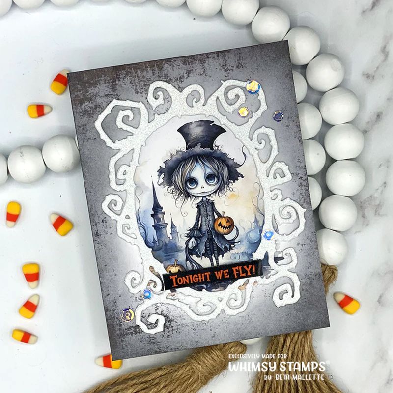 Quick Card Fronts - Lil Warlocks - Whimsy Stamps