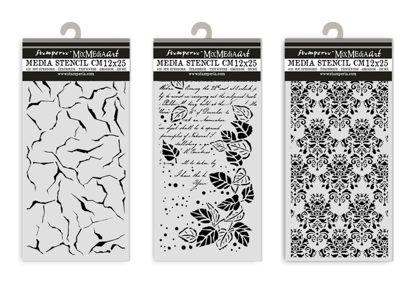 Golden Harmony Stencils - Stamperia