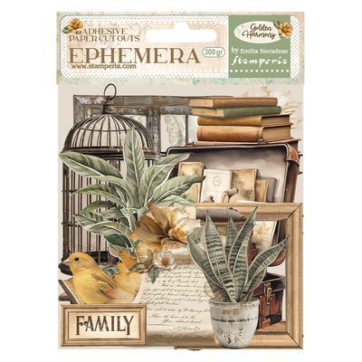 Golden Harmony Ephemera - Stamperia