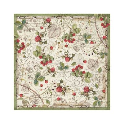 Forest - Stamperia Fabric Sheets
