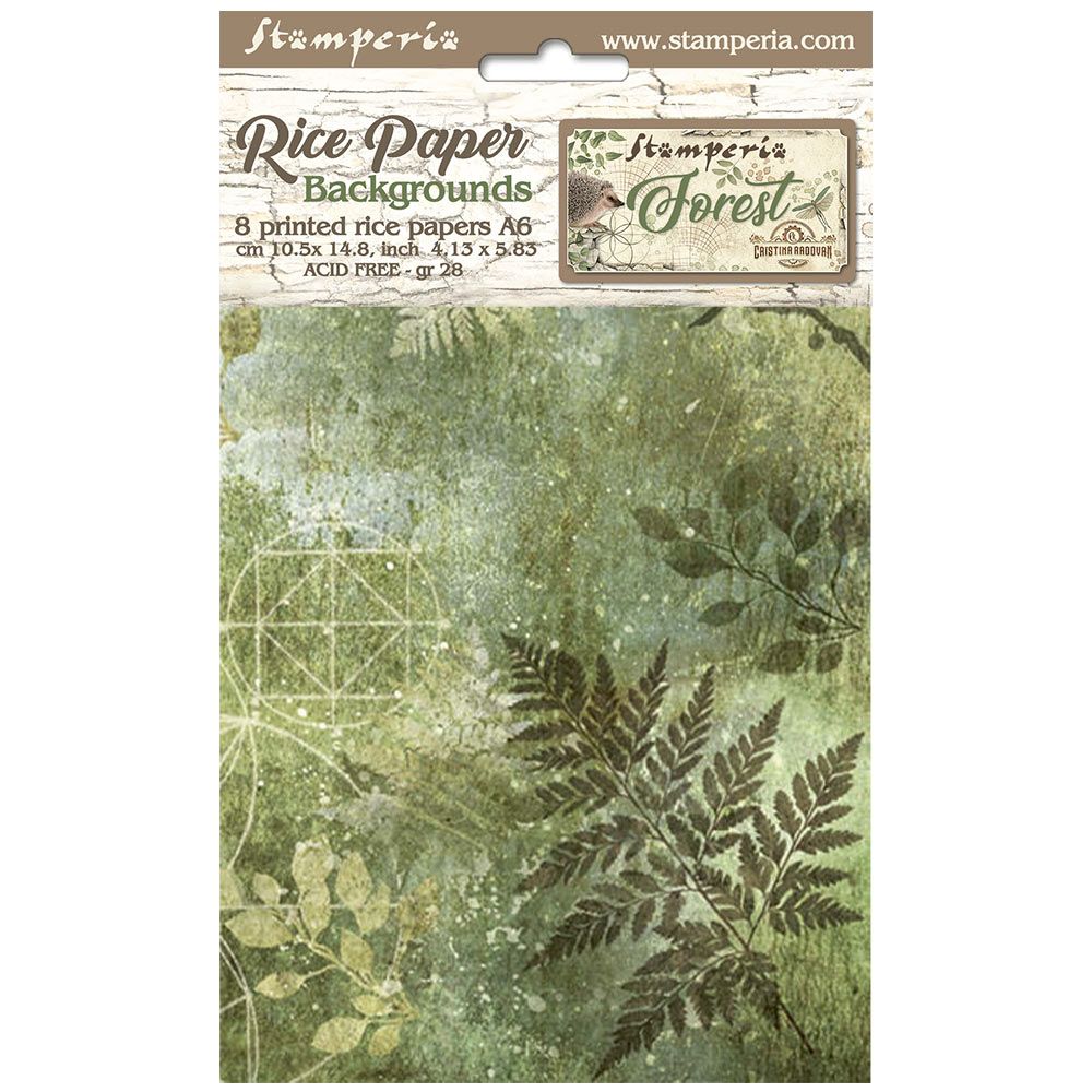 Forest Selection 8pk A6 - Stamperia