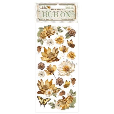 Golden Harmony - Stamperia Rub Ons