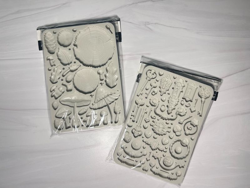 Golden Harmony A5 Silicone Mold - Stamperia