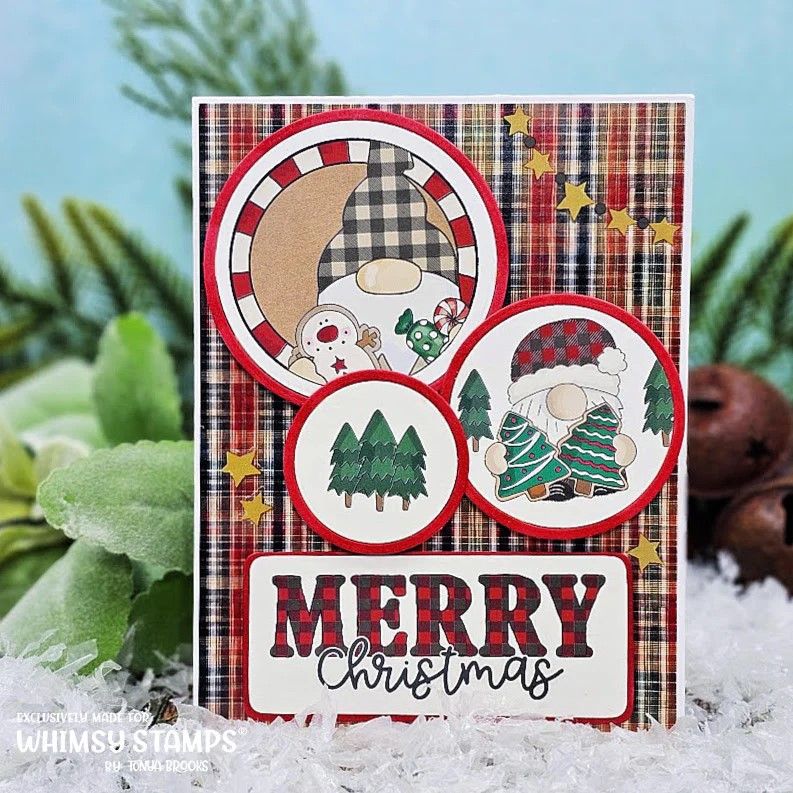 Country Gnome Rub Ons - Whimsy Stamps