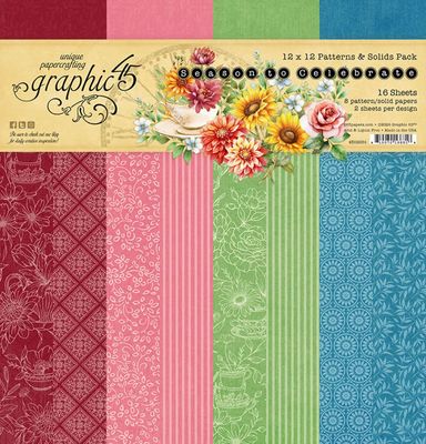 Season to Celebrate 12x12 - Graphic 45 Patterns and Solids