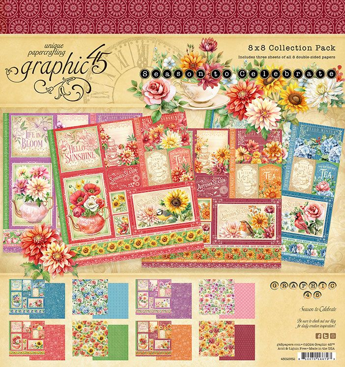 Season to Celebrate 8x8 - Graphic 45