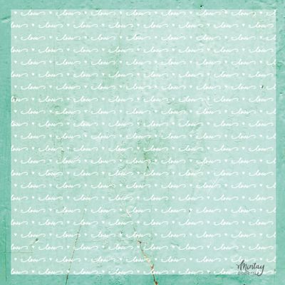 Love Decorative Vellum 12x12 - Mintay Papers