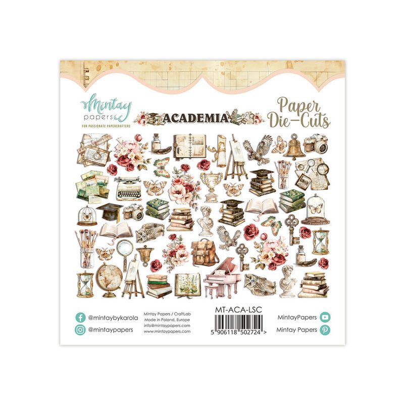 Academia Die Cuts - Mintay Papers