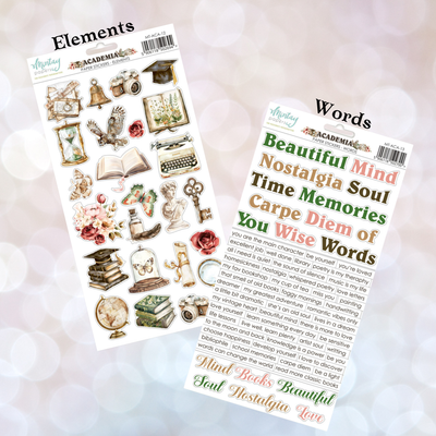 Academia Stickers - Mintay Papers