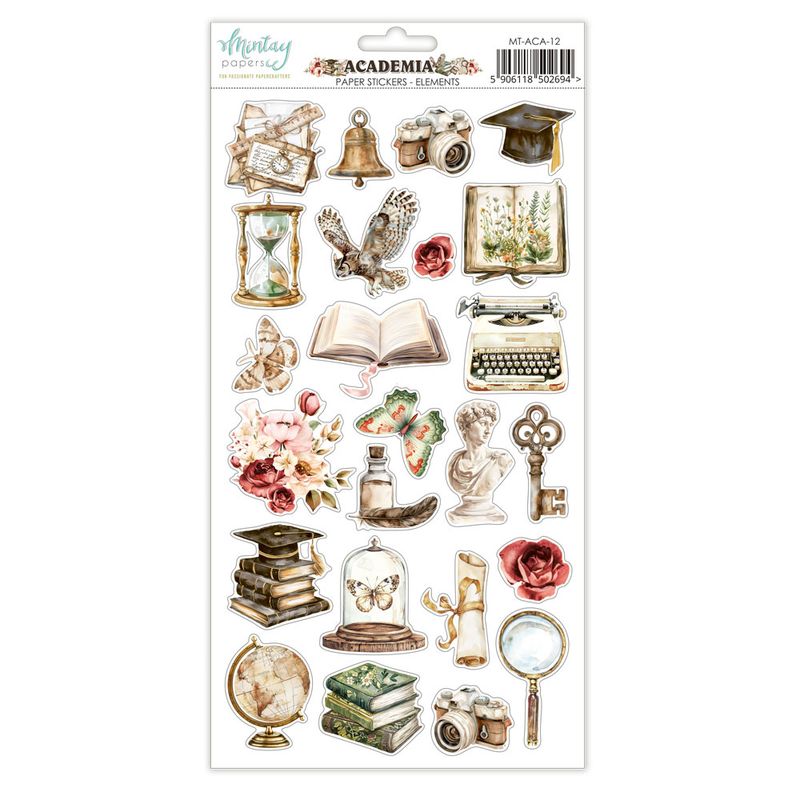 Academia Stickers - Mintay Papers
