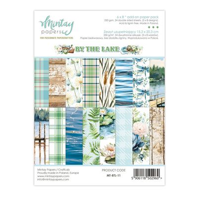 By the Lake 6x8 - Mintay Papers