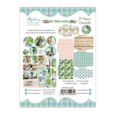 By the Lake Elements - Mintay Papers