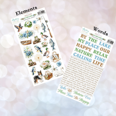 By the Lake Stickers - Mintay Papers