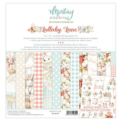 Lullaby Lane 12x12 - Mintay Papers