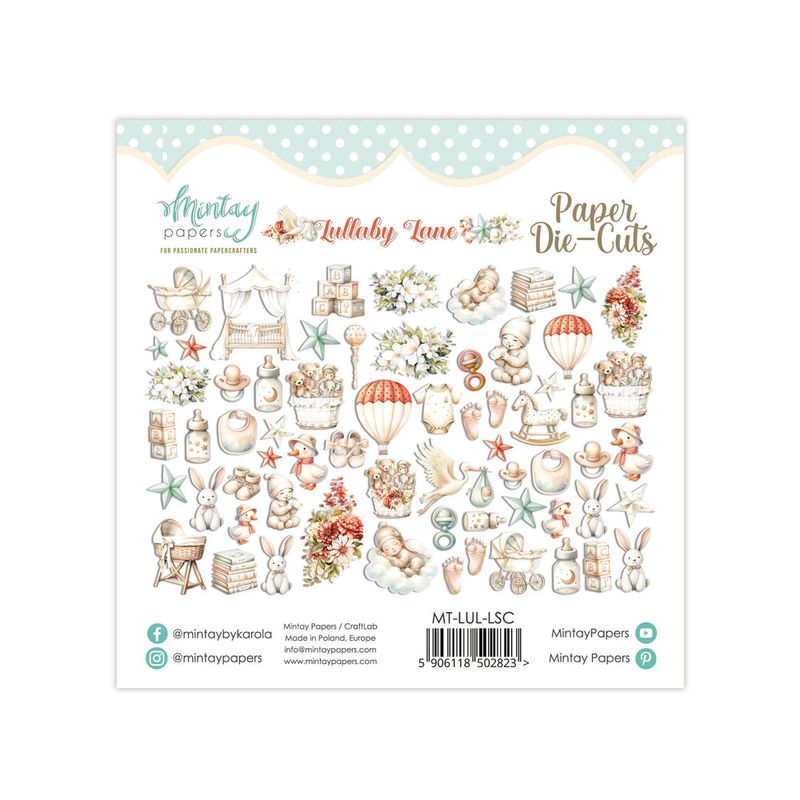Lullaby Lane Die Cuts - Mintay Papers
