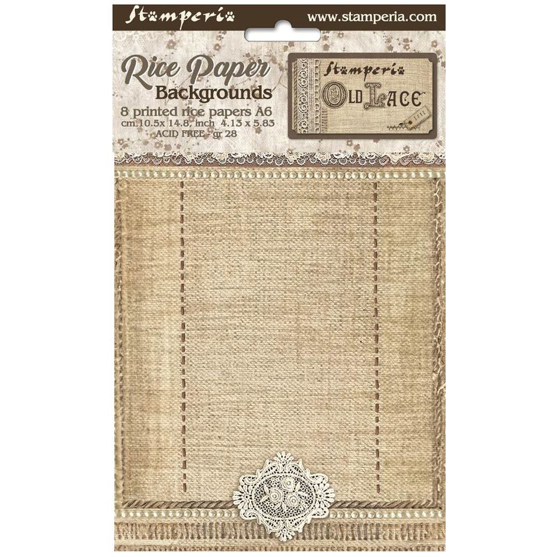 Old Lace Selection 8pk A6 - Stamperia
