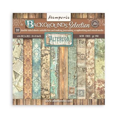 Alterego Backgrounds 8x8 - Stamperia
